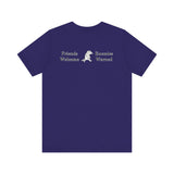 Classic Literature T-Shirt - Friends Welcome Enemies Warned